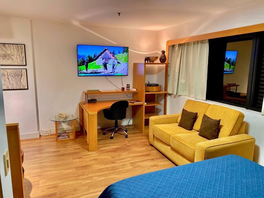 Apart-Hotel Dentro Do Transamerica Executive Faria Lima サンパウロ エクステリア 写真
